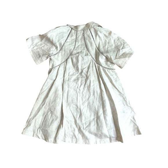 NWT JOSLIN SELENA LINEN MINI SHIRT Dress Size 4 100% Linen - Picture 10 of 12